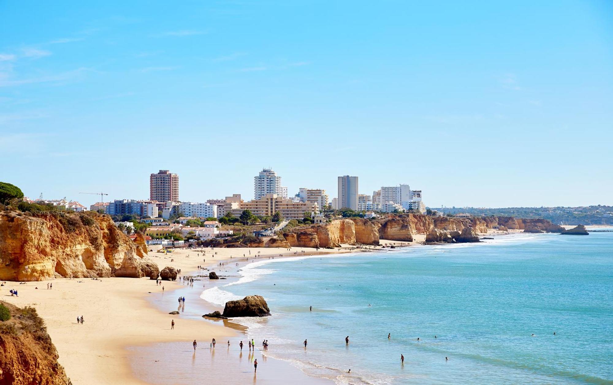Bnb Homes Praia Da Rocha Beach Bright Apartment 50 M Away From The Ocean Portimao Bagian luar foto