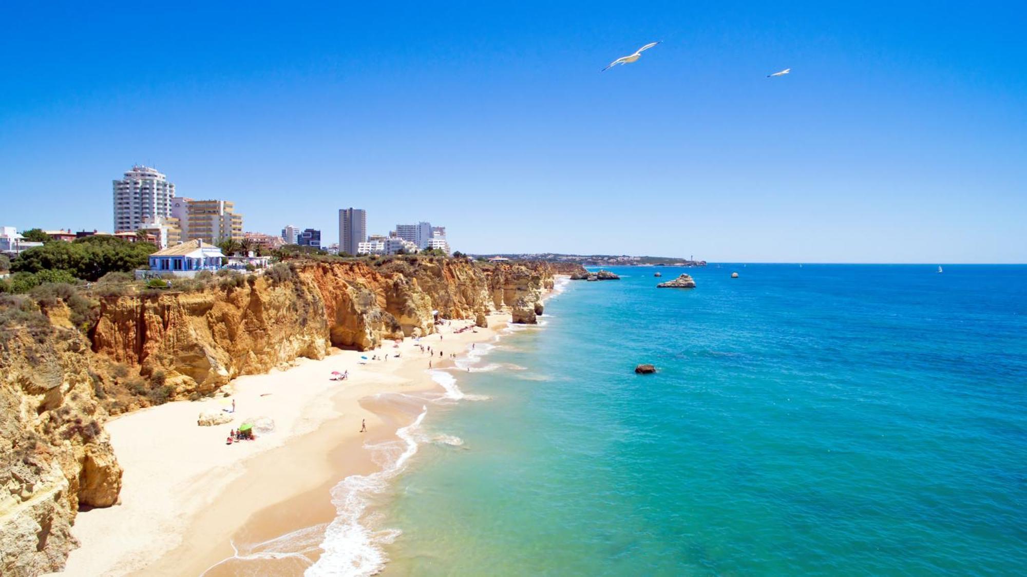 Bnb Homes Praia Da Rocha Beach Bright Apartment 50 M Away From The Ocean Portimao Bagian luar foto